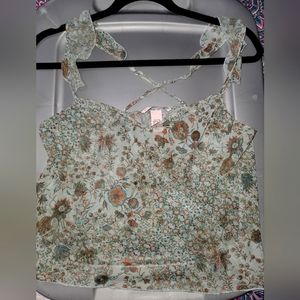 Victoria's Secret Ruffle Blouse Top